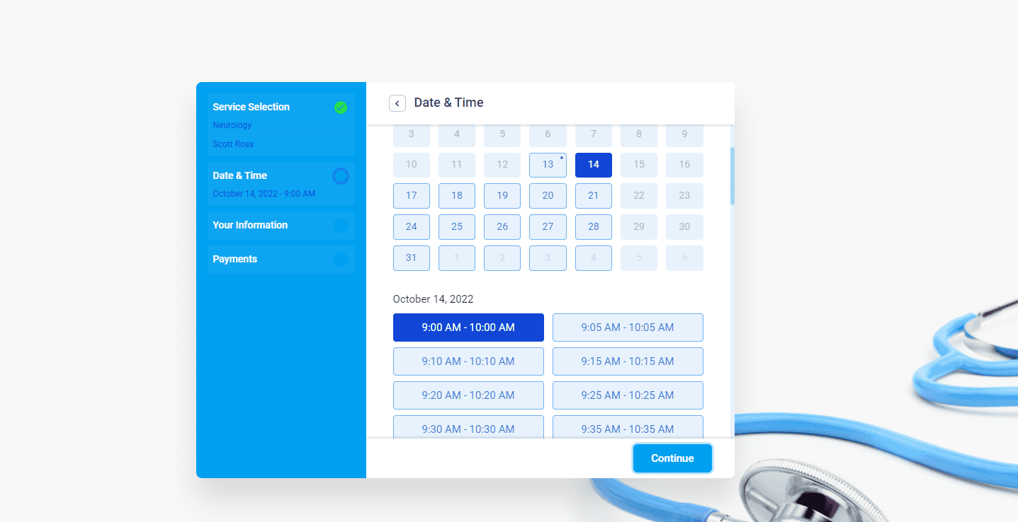 Online booking system online booking system